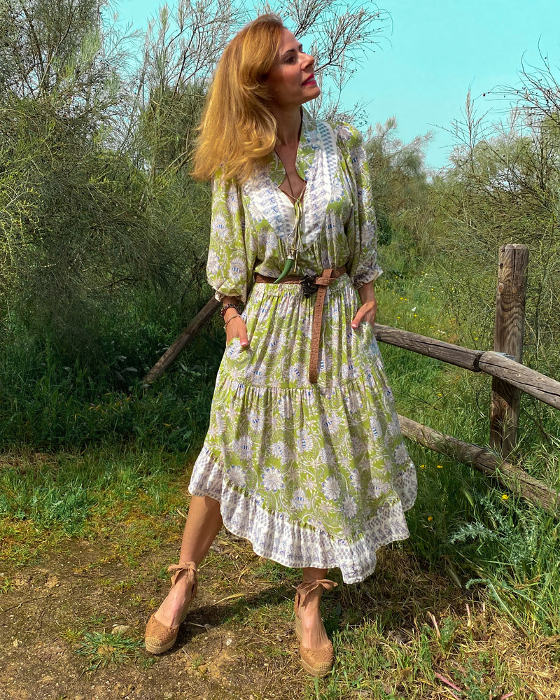 Vestido largo Mojito