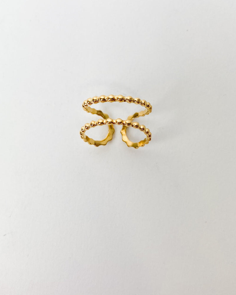 ANILLO RIZADO DOBLE