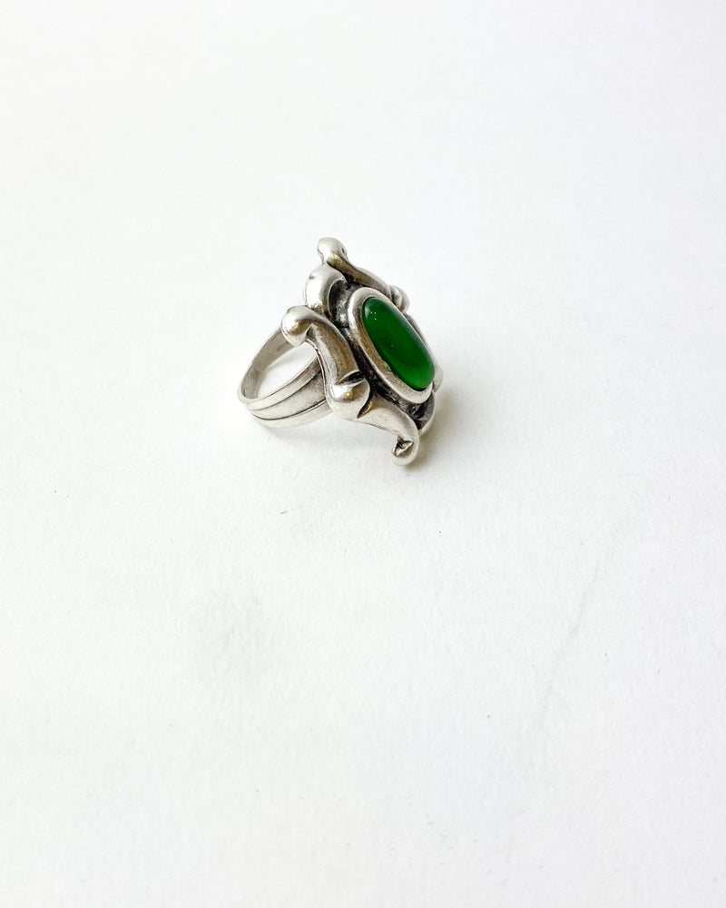 ANILLO VERDE ESMERALDA