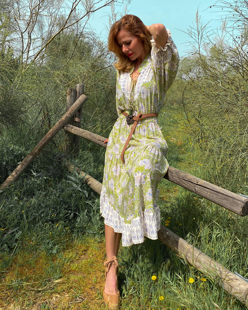 Vestido largo Mojito