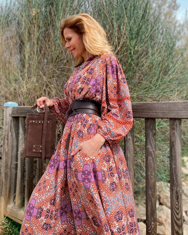 Vestido largo Kalina