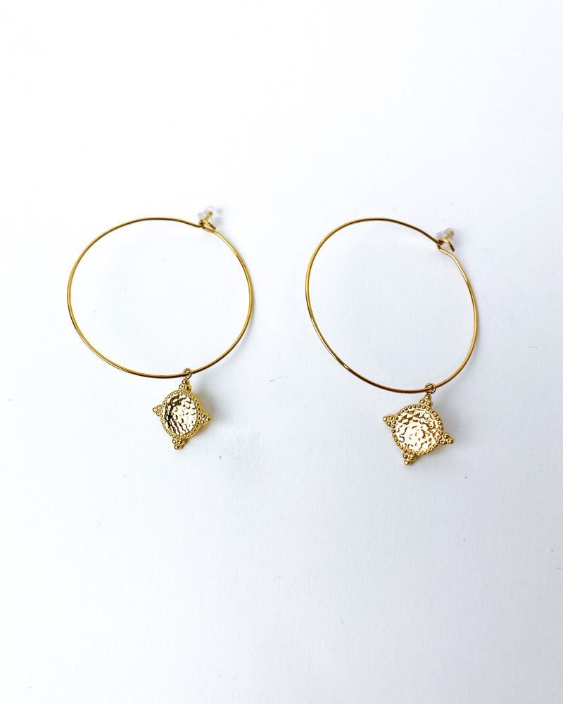 PENDIENTES ARO CHARM