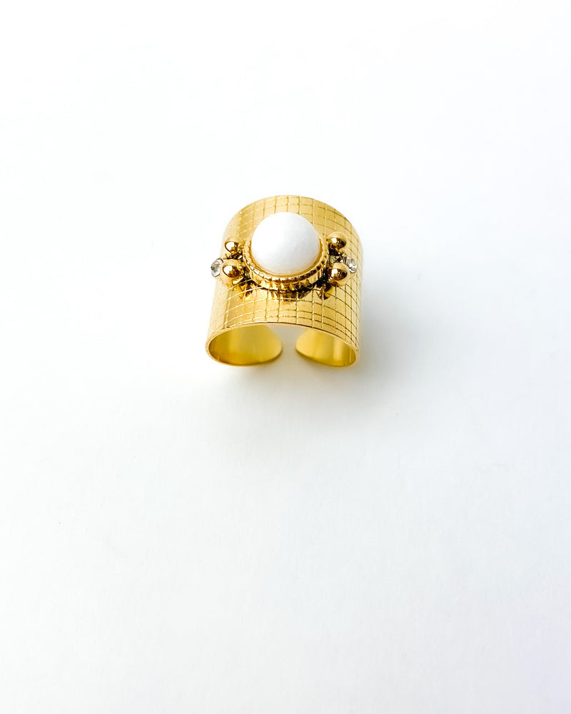 ANILLO ANCHO BLANCO