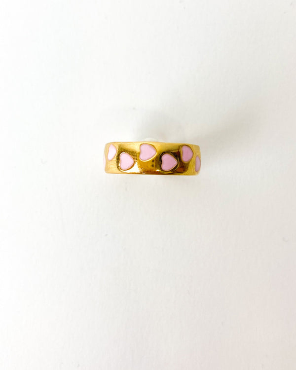 ANILLO CORAZÓN ROSE