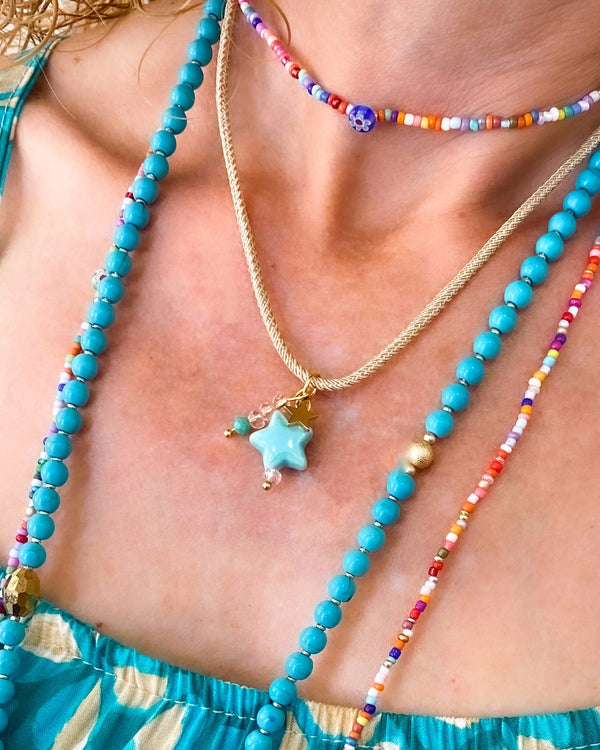 COLLAR ESTRELLA AZUL