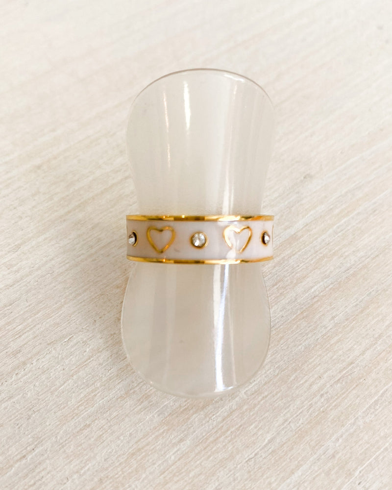 ANILLO WHITE LUXE