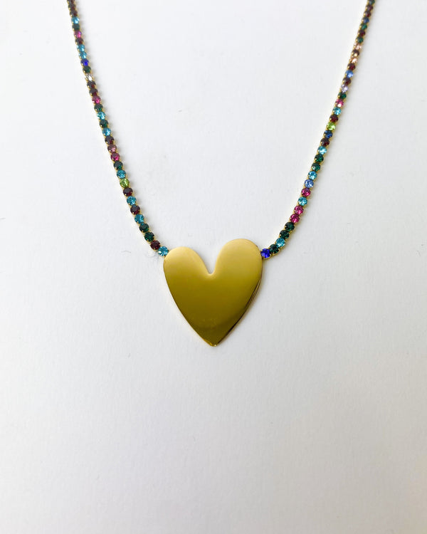 COLLAR CORAZÓN CRISTAL