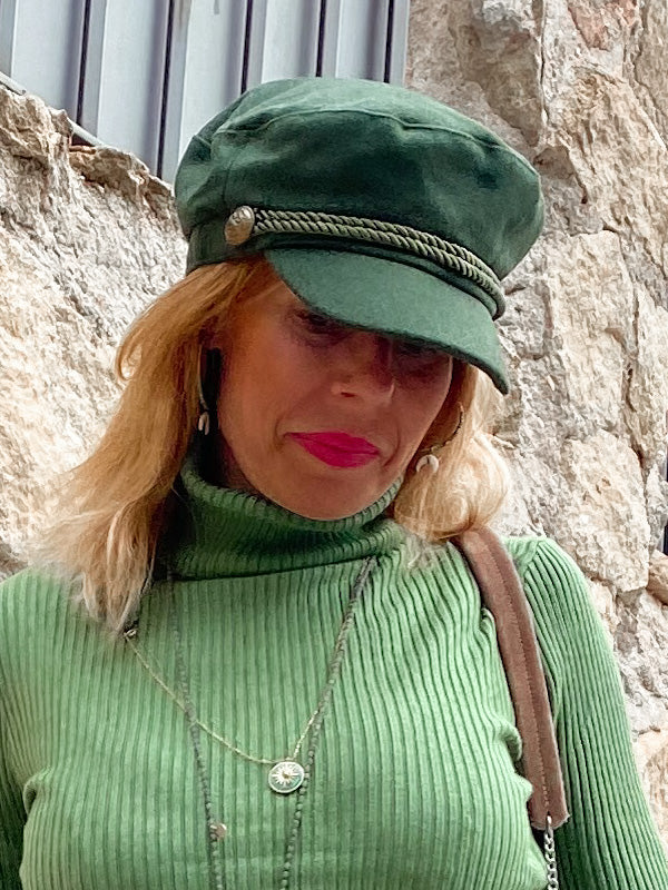 precedente Piñón Suponer Gorra verde militar – Generación Cuarenta - Tienda ropa mujer Online