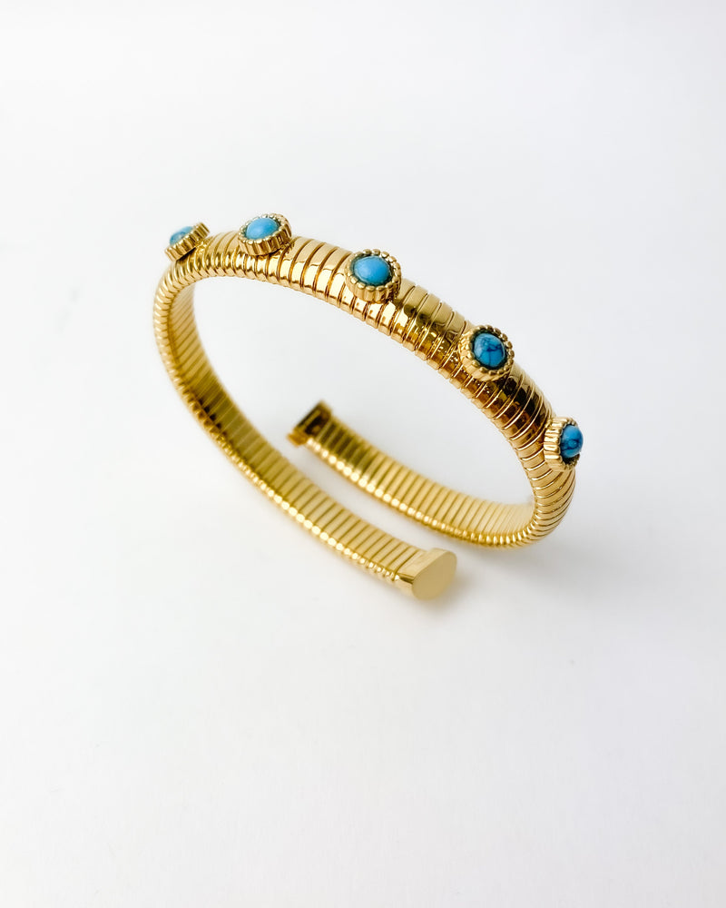 PULSERA ANTIQUE AZUL