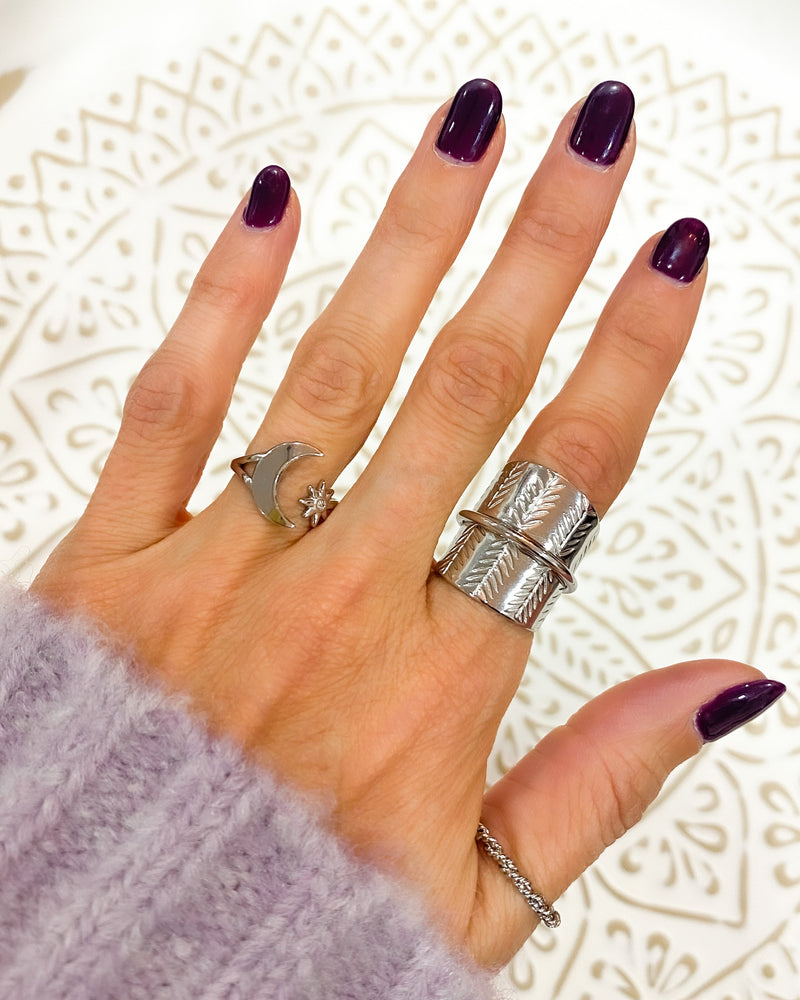 ANILLO TRENZADO PLATA