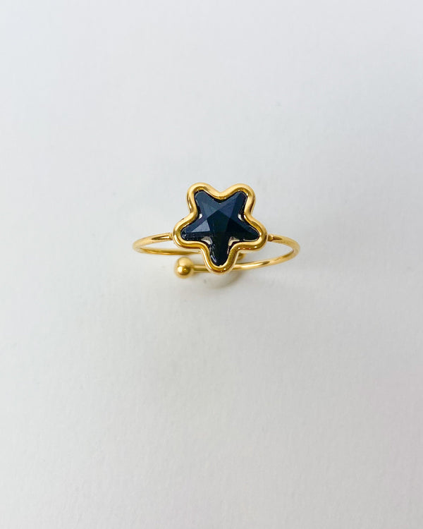 ANILLO FLOR BLACK