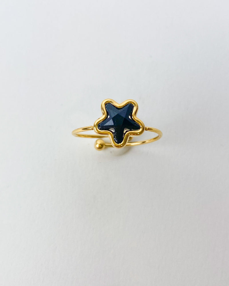 ANILLO FLOR BLACK