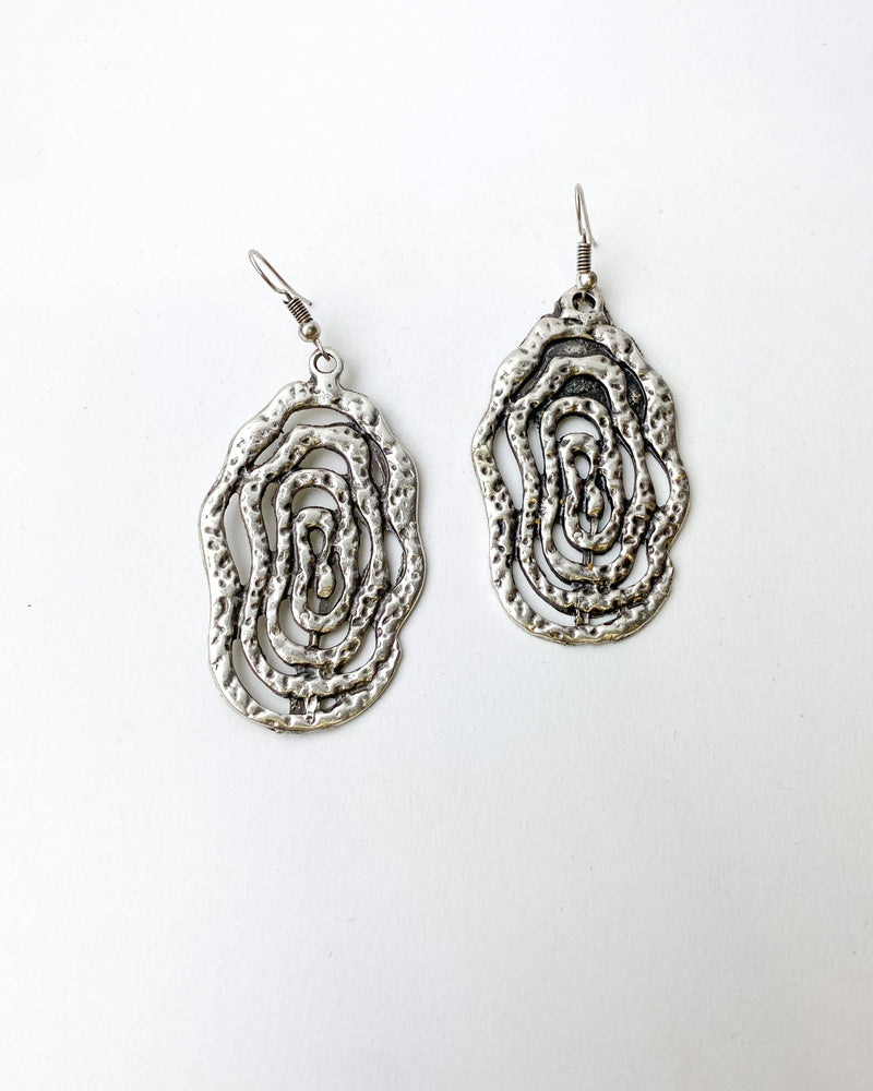PENDIENTES LARGOS OVAL