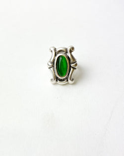 ANILLO VERDE ESMERALDA