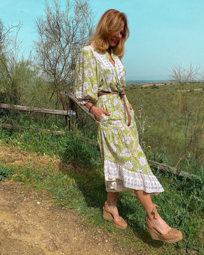 Vestido largo Mojito