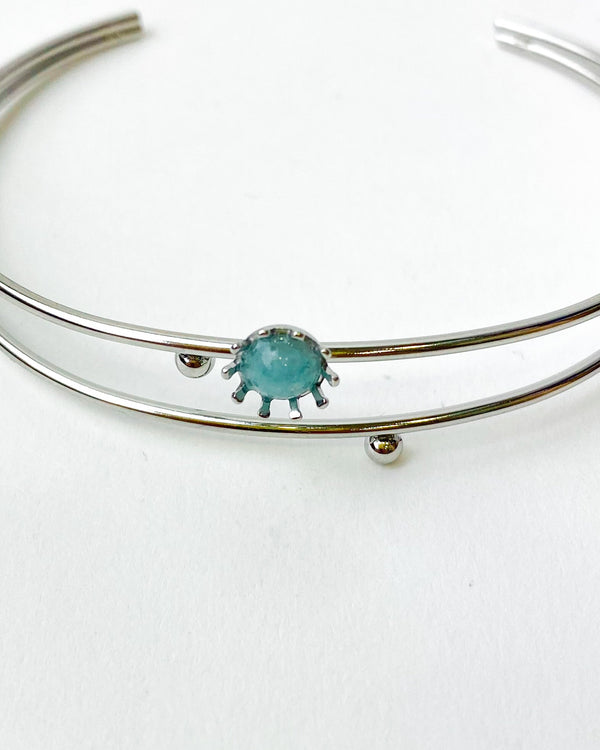 PULSERA FINA TURQUESA