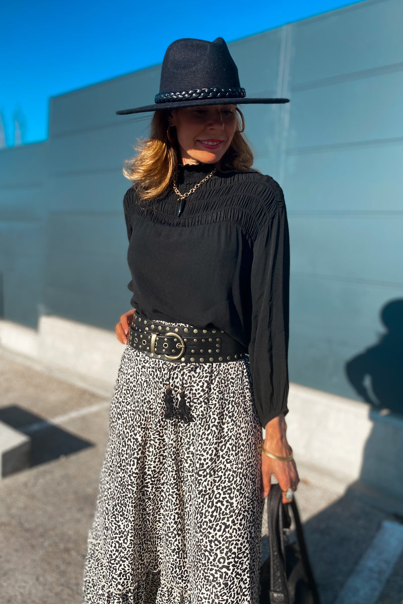 Artic - Dorado - Cinturón Mujer Metálico Elástico